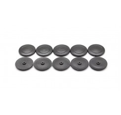 #30 Thin Replacement Tyres for Toy Vehicle DIY (10-Pack)