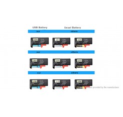 SORBO 1.5V 1200mAh USB Rechargeable AA Li-Po Battery (4-Pack)
