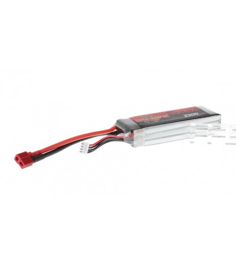 11.1V 2200mAh 30C Rechargeable Li-Polymer Battery for 450 R/C Helicopter